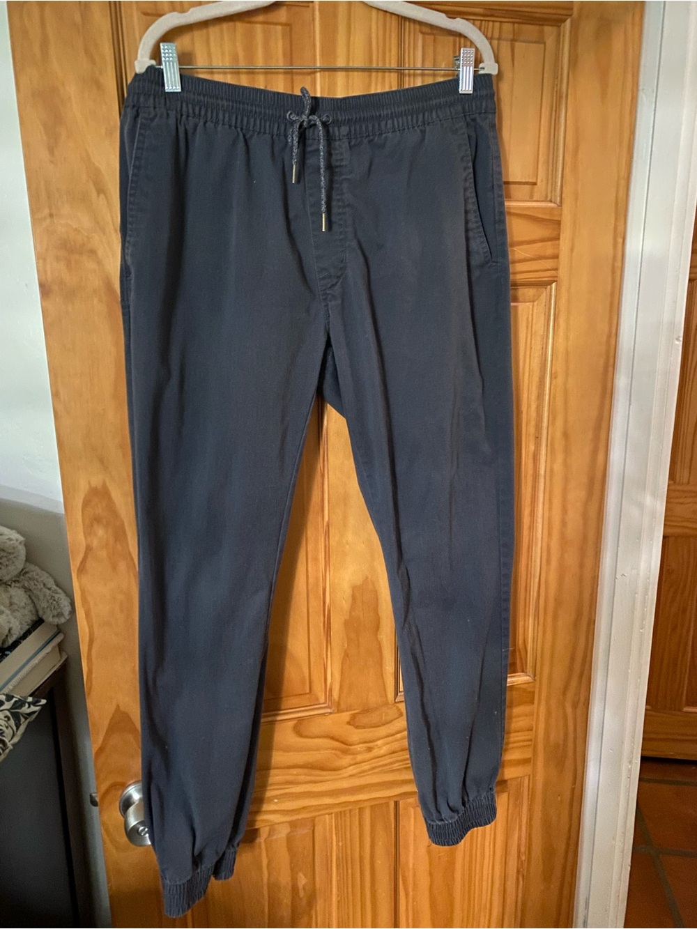 Volcom Men's Charcoal Elastic Waist Joggers
